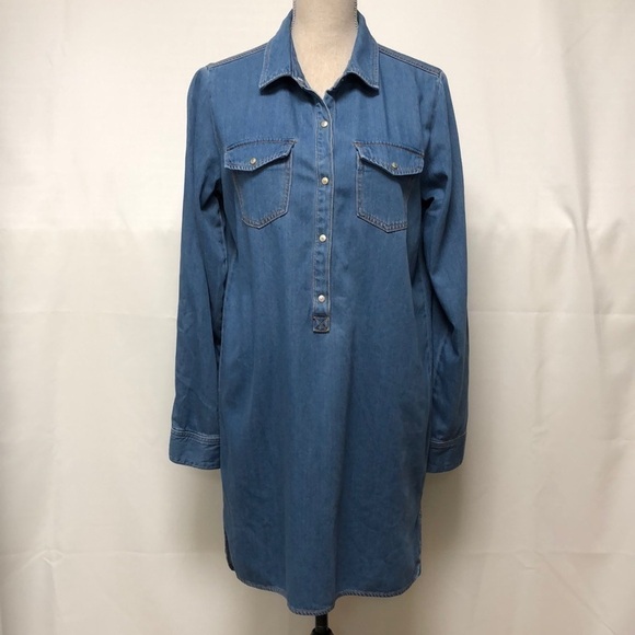 Sfera Tween Original Denim Shift Dress - Picture 2 of 11